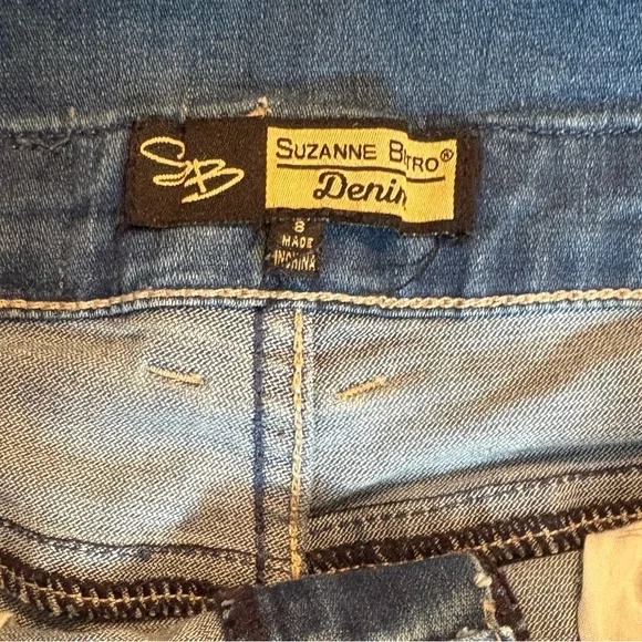 Suzanne Betro Jean Shorts - Picture 4 of 4